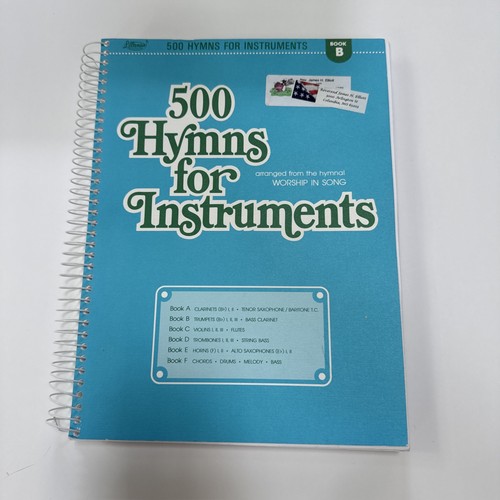 500 hymns for instruments - 500, bk