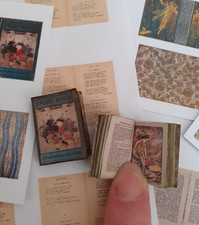 Miniature Antique fairy Books
