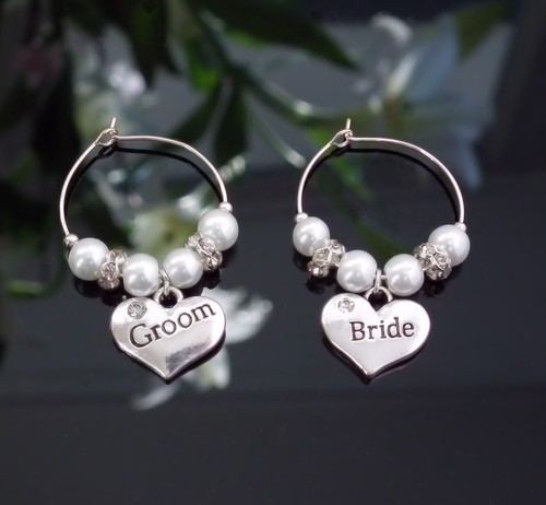 Bride and groom wedding - bride,