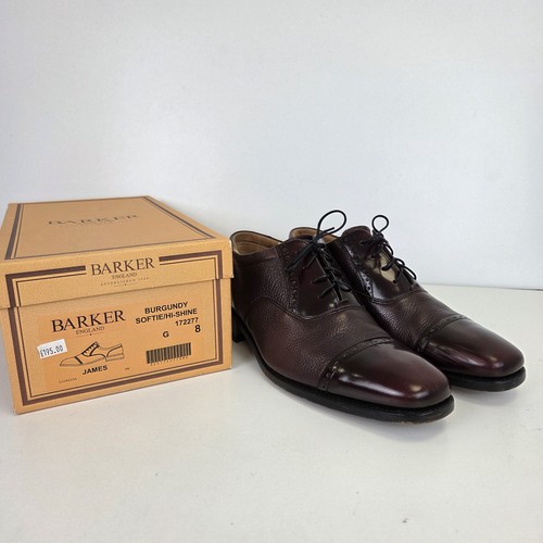 Barker burgundy leather - barker, shoes