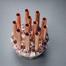 XL Amethyst 12 Pipe Orgonite