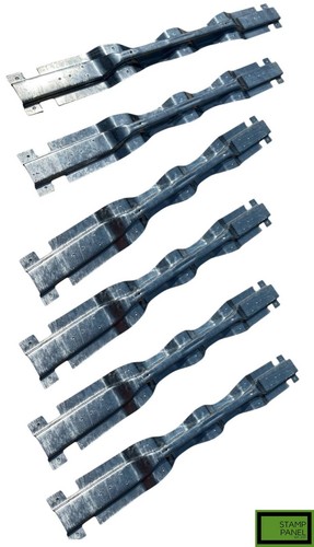 Rear tub underfloor - 6x,