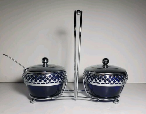Vintage double condiment caddy - double,