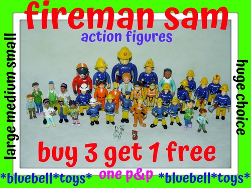 Fireman sam figures - fireman, large