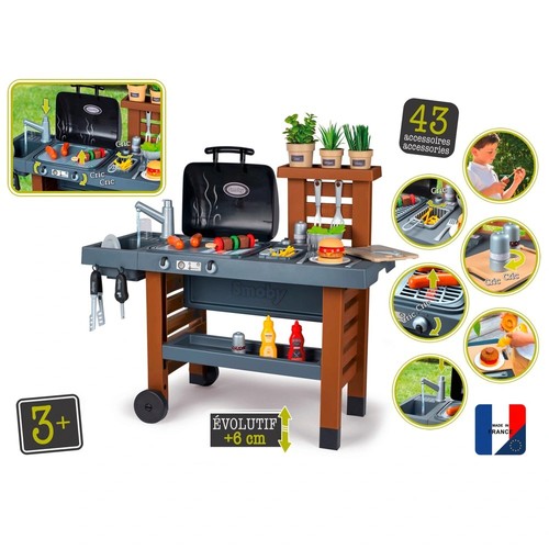 Smoby garden kitchen play set - garden,