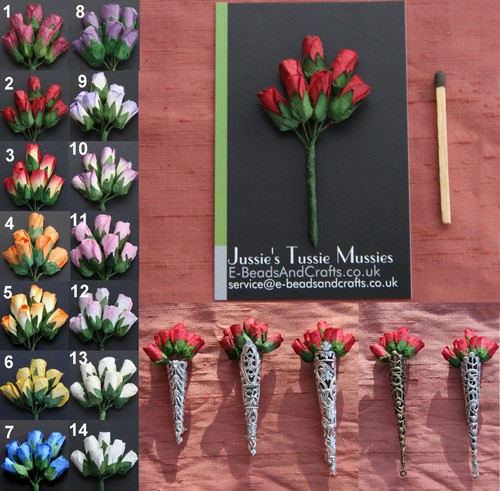 Large rosebud posy - large, posy: