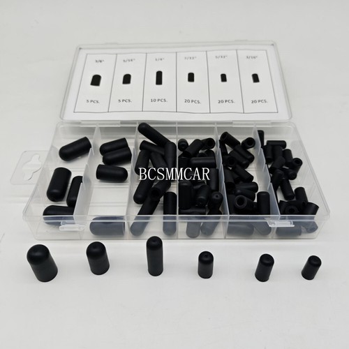 80pcs rubber vacuum caps - rubber,