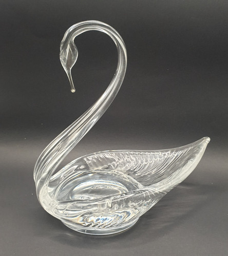 Vintage clear art glass - clear,