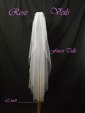 Bridal Wedding Ivory Veil 1