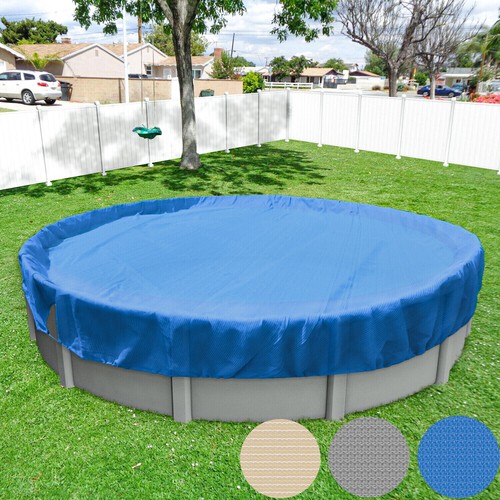 Round winter pool cover - cover, safety
