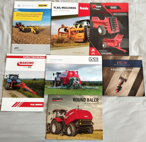 Farm machinery sales brochures - farm,