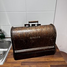 Vintage Singer 28K Electric/Hand Crank Sewing Machine 1910 Good Condition F41658