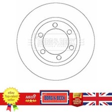 Brake Disc For Hyundai TERRACAN 01-06 51712H1000 BORG & BECK BBD4367