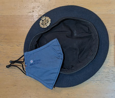 RAF Beret approx. size 58 & Brand New Royal Air Force Face mask