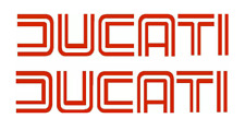 DUCATI Decals Oracal 651 Stickers Motorbike Racing Motorcycle Tank Fairing Red