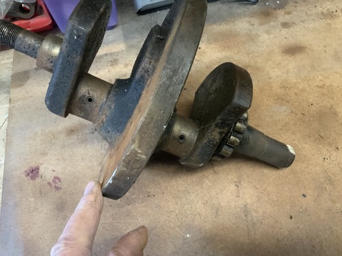 Norton jubilee crankshaft - norton,