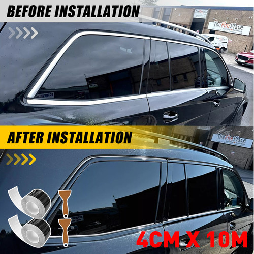 Gloss black chroming chrome - gloss, de-chroming