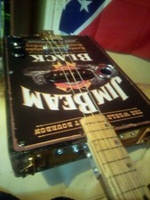 3 string cigar box guitar jim beam 