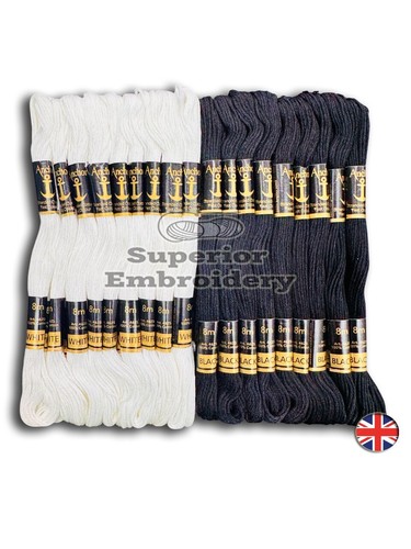 White black anchor cross - anchor,