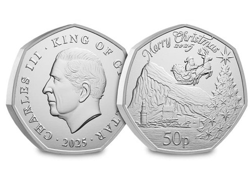 2025 gibraltar christmas 50p - 2025,