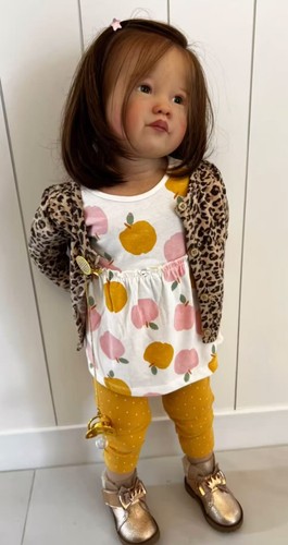 Realistic toddler girl - realistic,
