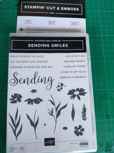 Stampin sending smiles - up,