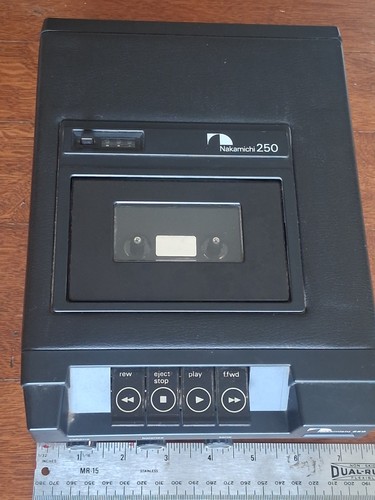 Vintage nakamichi 250 cassette - vintage,