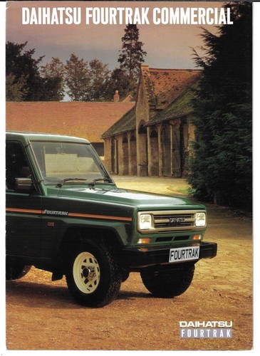 Daihatsu fourtrak commercial - fourtrak,
