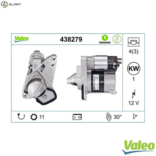 Starter 438279 for - 438279, renault