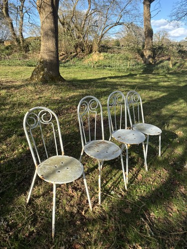 Vintage french bistro chairs - french,