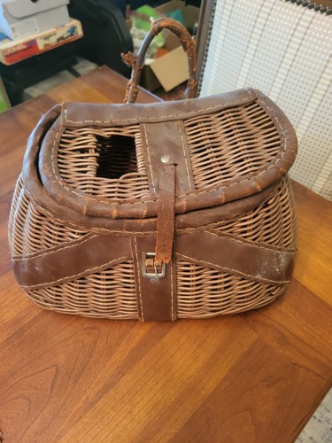 Antique wicker leather - antique, &
