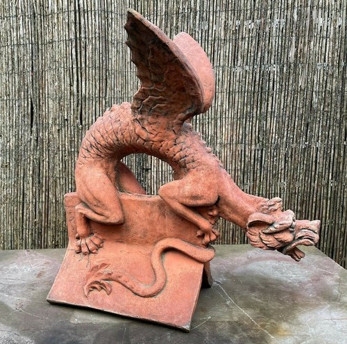 Dragon roof finial ridge - finial,