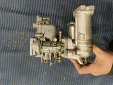 CLASSIC MINI TWIN CHOKE WEBER CARBURETTOR C/T LONDON CONVERSION TUNING MANIFOLD