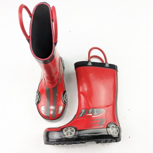 Cat jack red racecar wellies - jack,