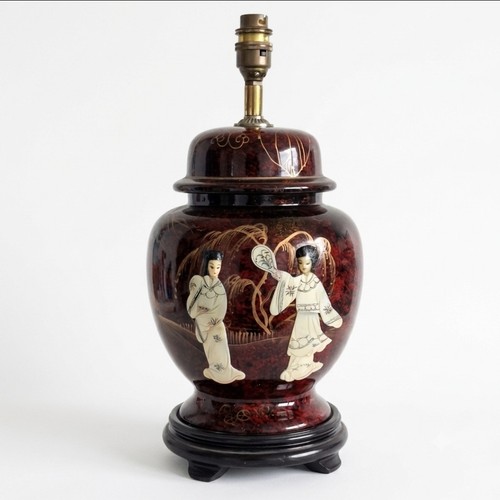Chinese porcelain table lamp - porcelain,