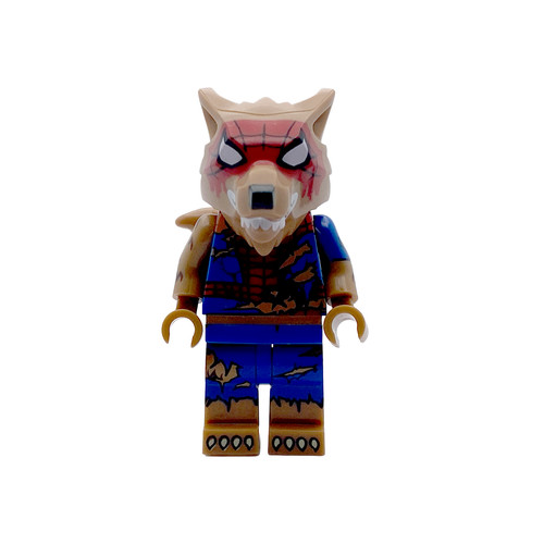 Spider wolf custom minifigure - spider,