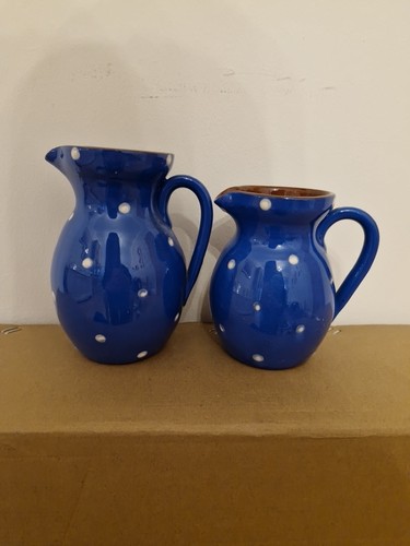 Vintage dartmouth pottery blue - pottery,