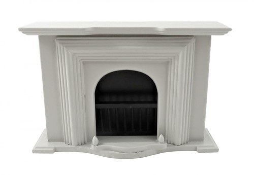 Dolls house grey georgian - house,