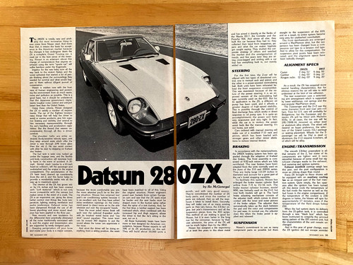 1978 print datsun - 280-zx, 5