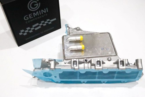 Charge air cooler with inlet - cooler,