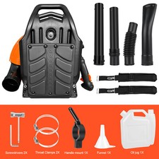 43cc 63cc 3-in-1 Petrol Leaf Blower Backpack Gas 2-Stroke Outdoor Yard 2025
