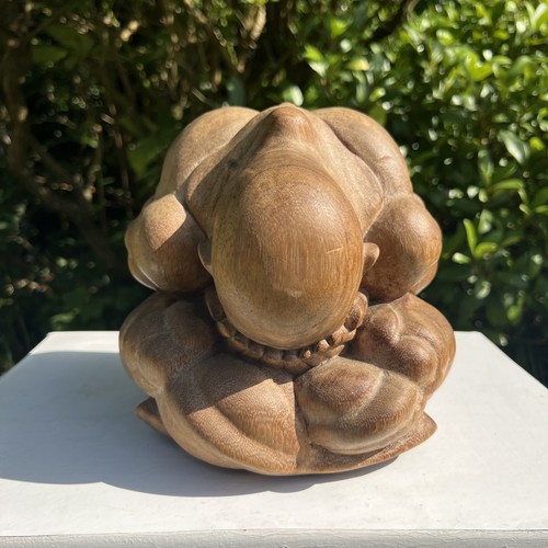 Vintage rare find hand - hand, carved