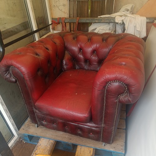 Vintage oxblood red leather - oxblood,