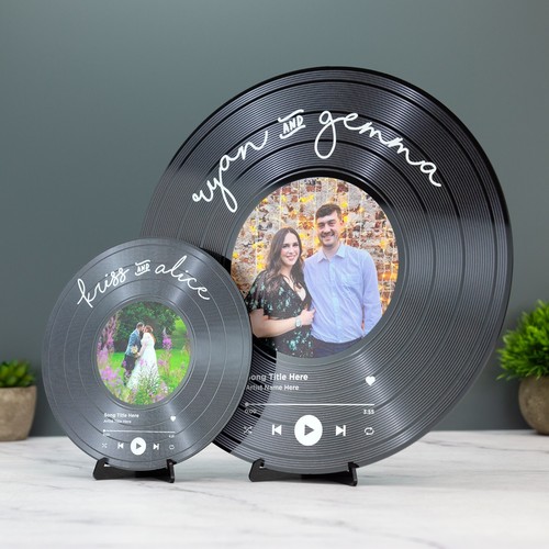 Personalised vinyl record - personalised,