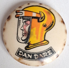 Vintage Badges Pin, Enamel -