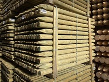 10 Pack - 75mm Machine Rounded 1.8m Fence Post ,Equestrian ,Farm, Stock ,Treated