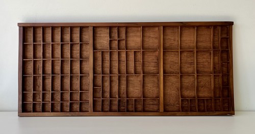 Vintage letterpress wooden - letterpress,