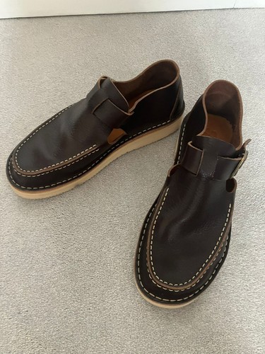 Fracap mens brown leather