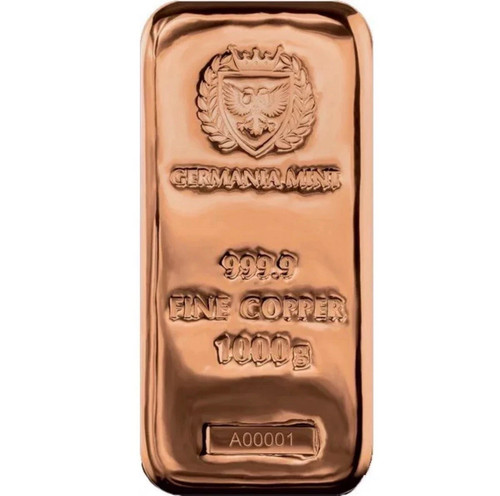 1kg copper bar - copper,