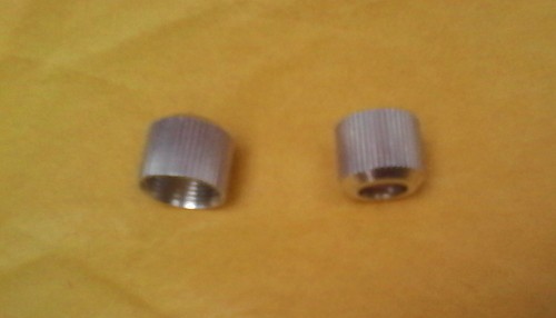 Two battery caps for - , 8ft